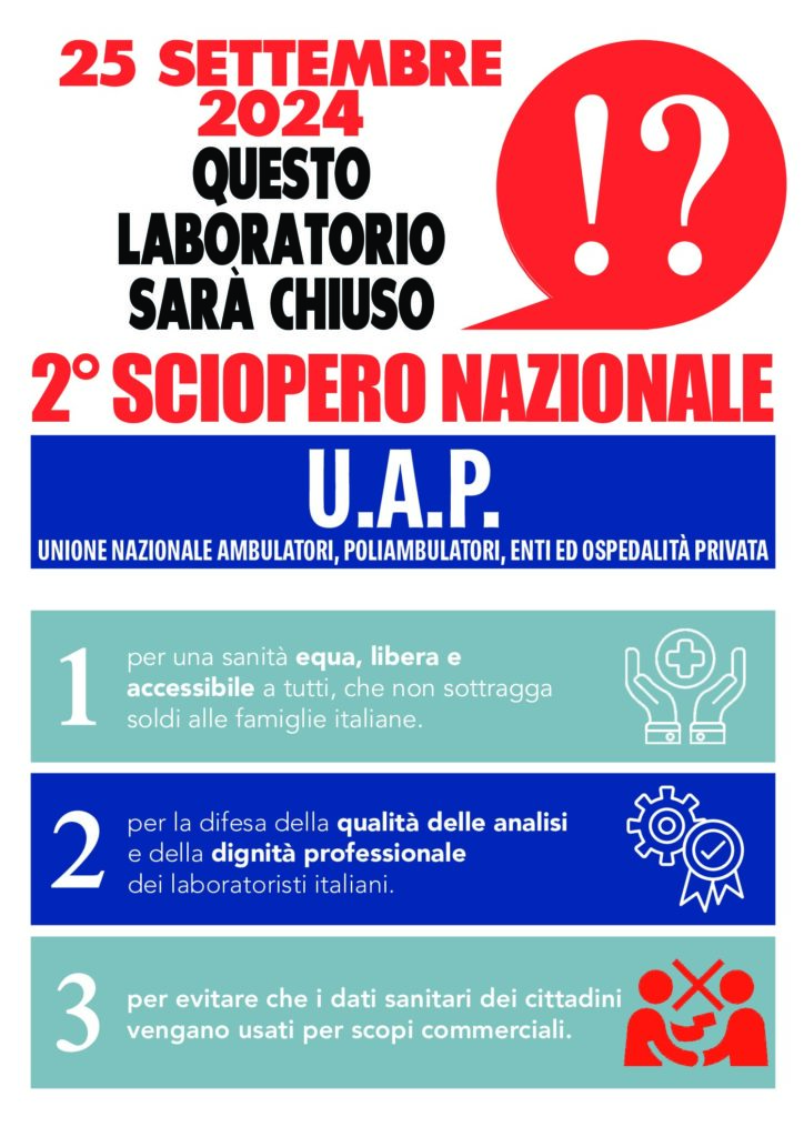 CHIUSURA 25 SETTEMBRE 2024